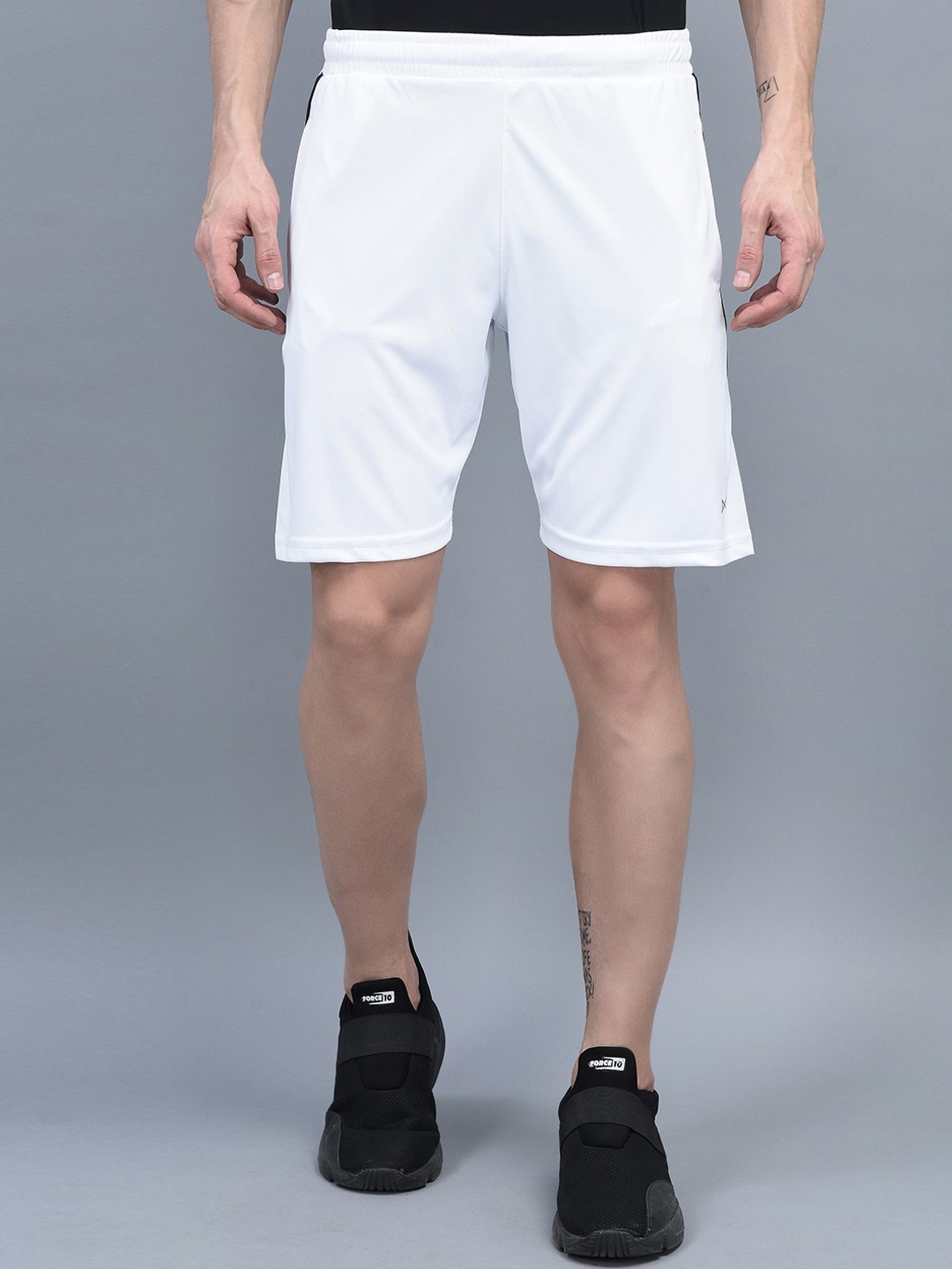 Men Self Design Pack of 2 Anti-Viral Anti-Odour Cool Sports Shorts
