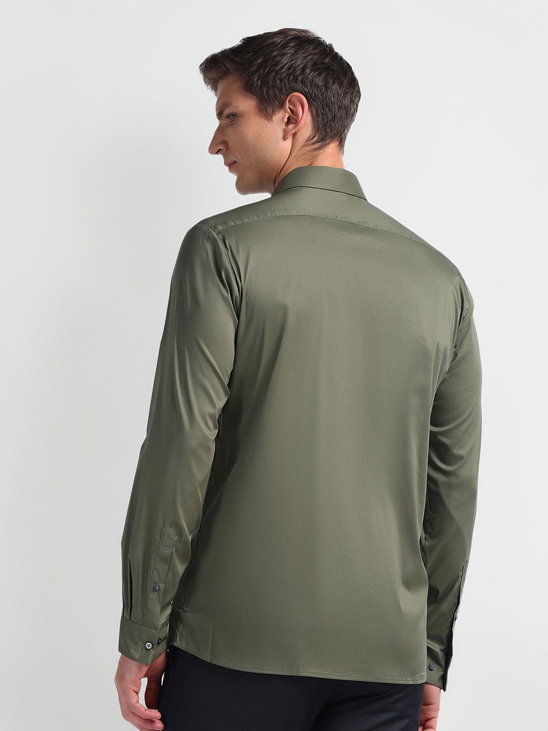 Men Manhattan Slim Fit Opaque Formal Shirt