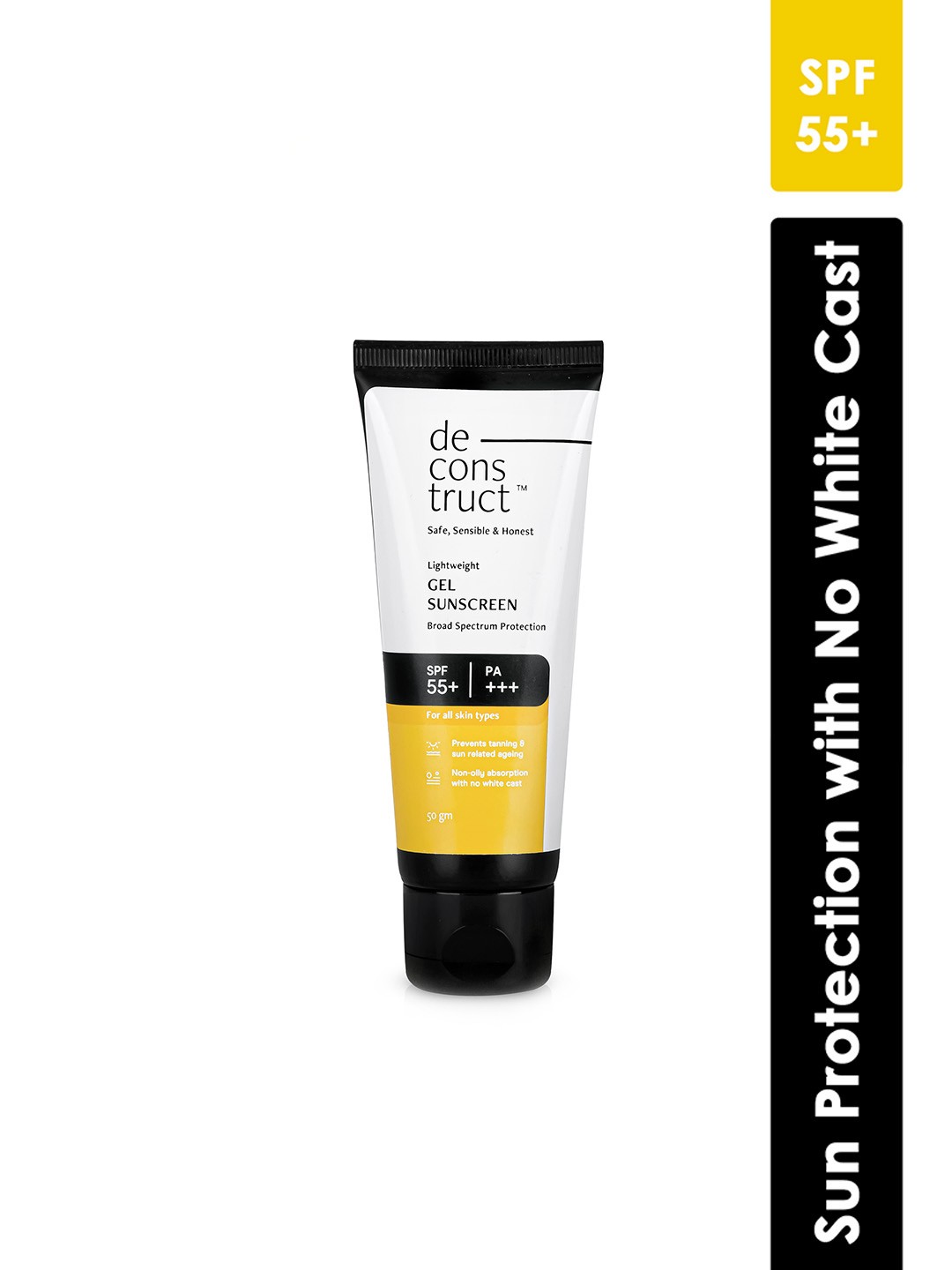 Lightweight Gel Sunscreen-SPF 55+ PA+++ 50gm