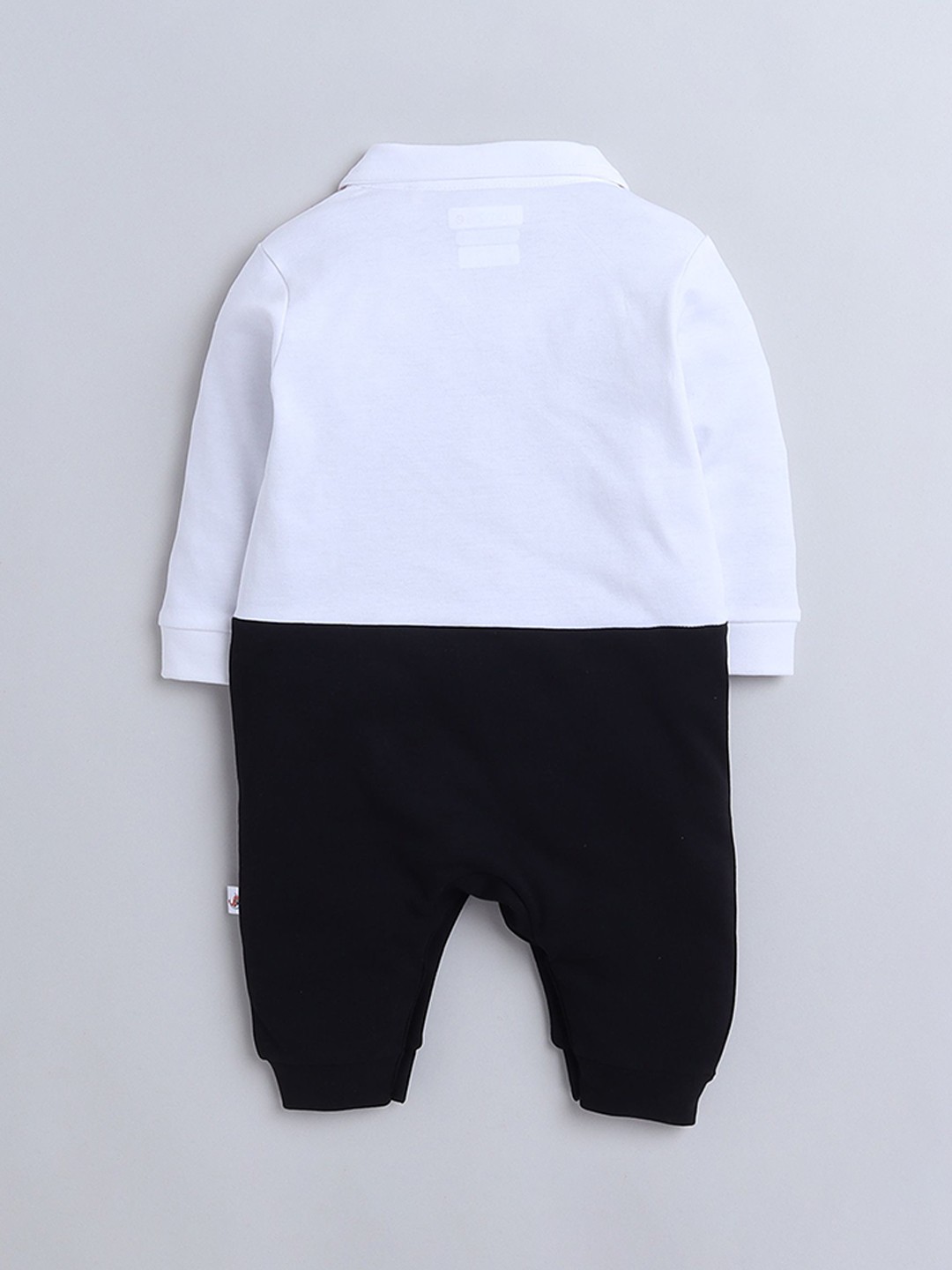 Infant Boys Printed Cotton Applique Rompers