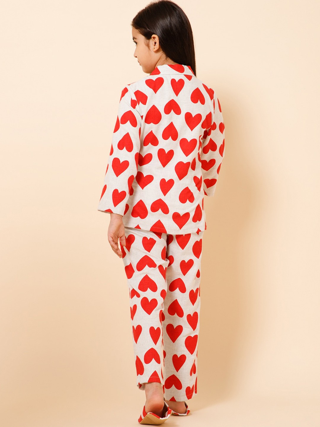 Girls Graphic Printed Shirt With Lounge Pant