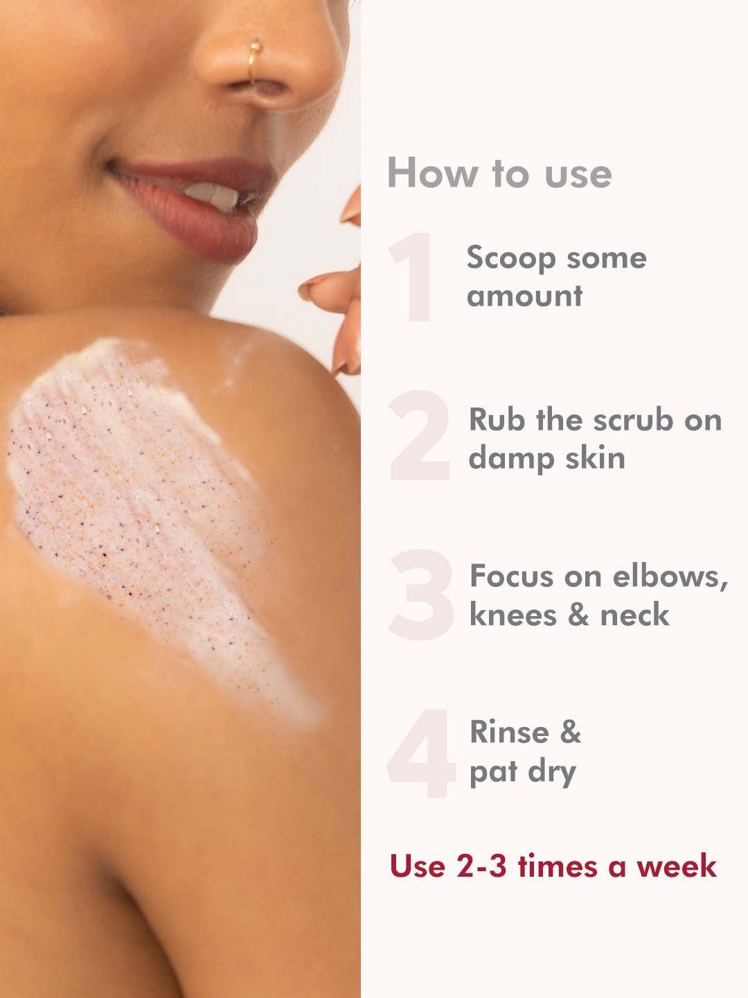 Body Scrub With Berries - 100g