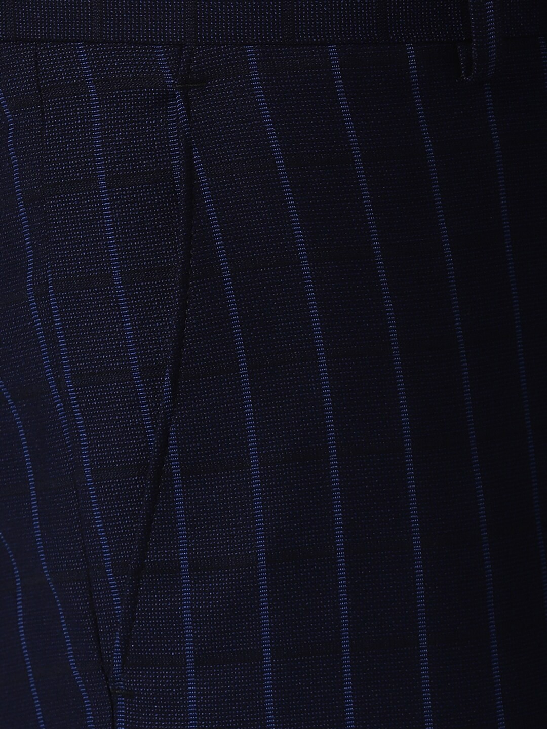 Men Navy Blue Suits