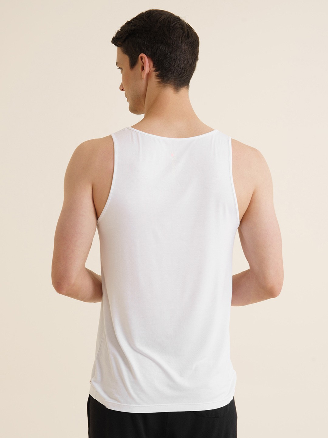 Men Bamboo Round Neck Vest DAM-VEST-BWH