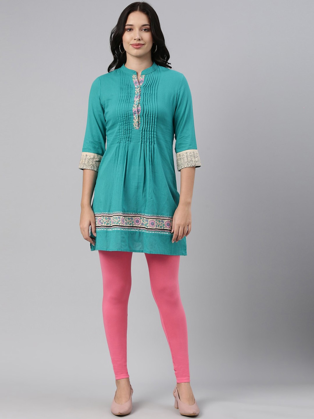 Slim Fit Ankle Length Leggings