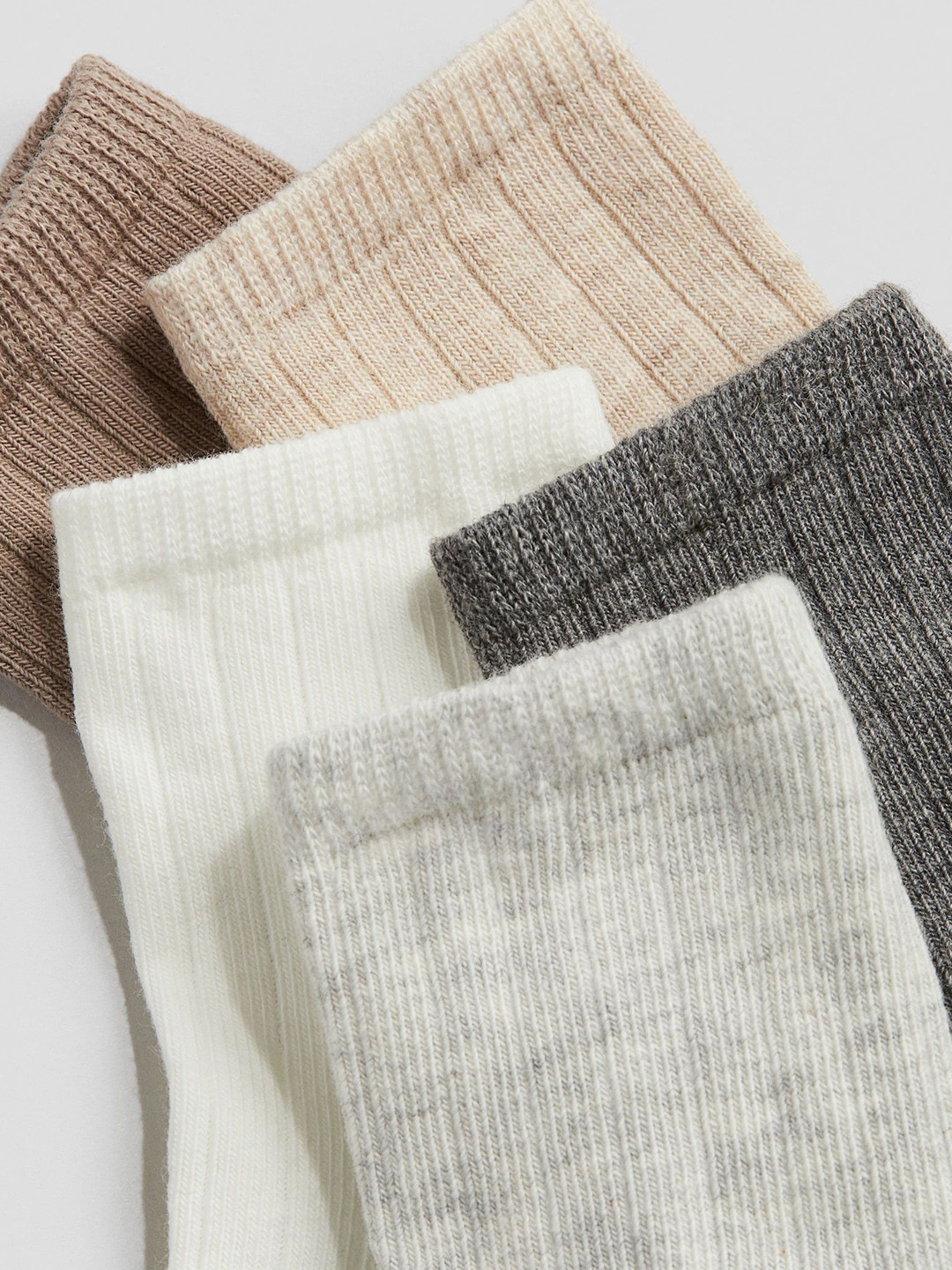 Boys 5-Pack Textured-Knit Socks