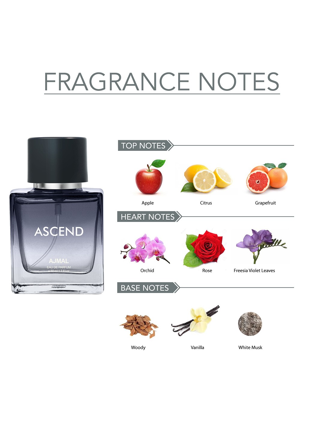 Ascend Eau De Parfum 50 ml