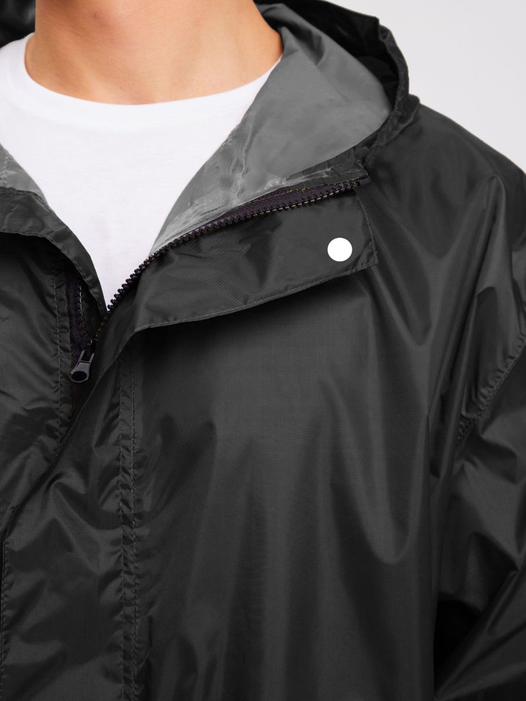  CAMISON Hooded Waterproof Rain Jacket